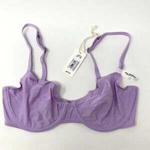 NEW Aerie Smoothez Purple Full Coverage Unlined Underwire Bra 32D
